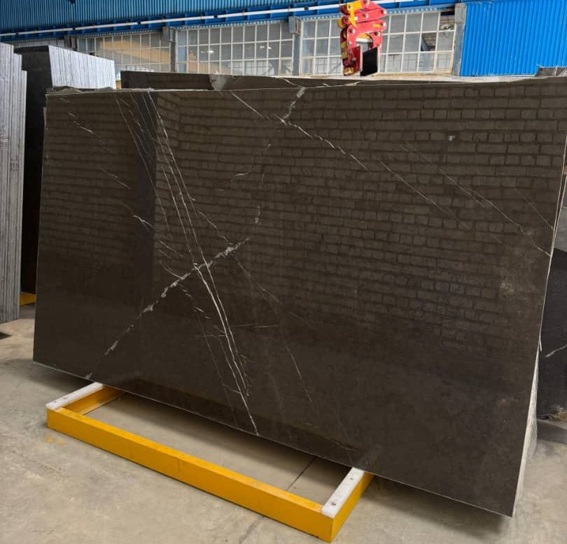 Iranian Pietra Grey marble slab alternate view